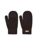 The Barts Womens Witzia Mittens in Dark Brown