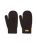 The Barts Womens Witzia Mittens in Dark Brown