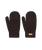 The Barts Womens Witzia Mittens in Dark Brown