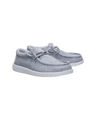 Wally Stretch Jersey Shoes in Grey