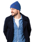 The Barts Mens Coler Beanie in Light Blue