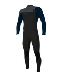 Hammer 3/2mm Chest Zip Wetsuit in Black, Abyss & Graphite