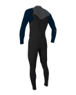 Hammer 3/2mm Chest Zip Wetsuit in Black, Abyss & Graphite