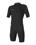 Hammer 2mm Chest Zip Shorty Wetsuit in Black