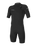 Hammer 2mm Chest Zip Shorty Wetsuit in Black