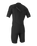 Hammer 2mm Chest Zip Shorty Wetsuit in Black