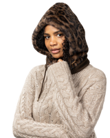 The Barts Womens Eliess Hood in Print Brown