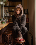 The Barts Womens Eliess Hood in Print Brown