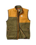 Offgrid Sherpa Fleece Gilet in Dark Olive