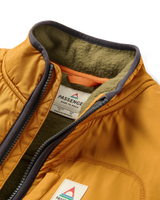 Offgrid Sherpa Fleece Gilet in Dark Olive