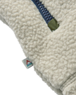 Offgrid Sherpa Fleece Gilet in Oatmeal & Khaki