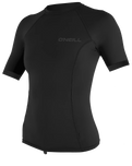 The O'Neill Womens Thermo X Rash Vest in Black