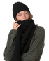 The Barts Womens Bayne Beanie in Black
