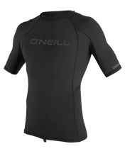 The O'Neill Thermo X Short Sleeved Rash Vest in Black