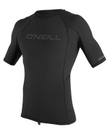 The O'Neill Thermo X Short Sleeved Rash Vest in Black