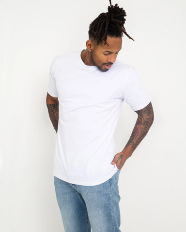 The AS Colour Mens Classic T-Shirt in White