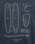 The Salt Water Seeker Mens Blue Print T-Shirt in Petrol Blue