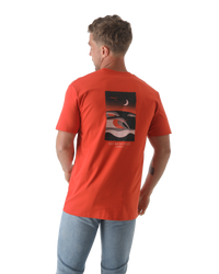 The Salt Water Seeker Mens Set On T-Shirt in Autumn