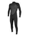 Reactor-2 3/2mm Back Zip Wetsuit in Black & Graphite