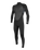 Reactor-2 3/2mm Back Zip Wetsuit in Black & Graphite