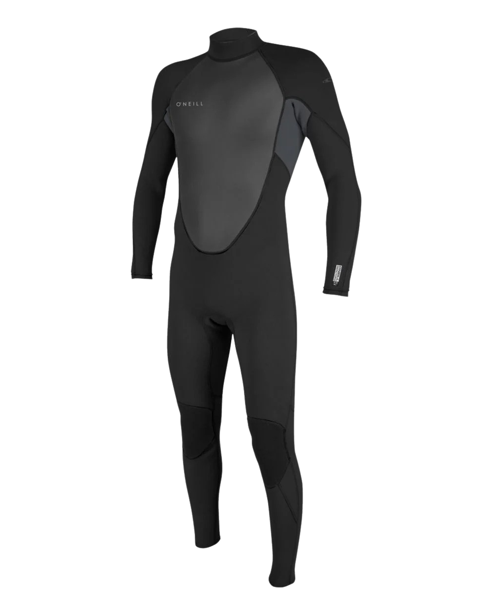 Reactor-2 3/2mm Back Zip Wetsuit in Black & Graphite