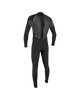Reactor-2 3/2mm Back Zip Wetsuit in Black & Graphite
