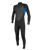 Reactor-2 3/2mm Back Zip Wetsuit in Black & Ocean
