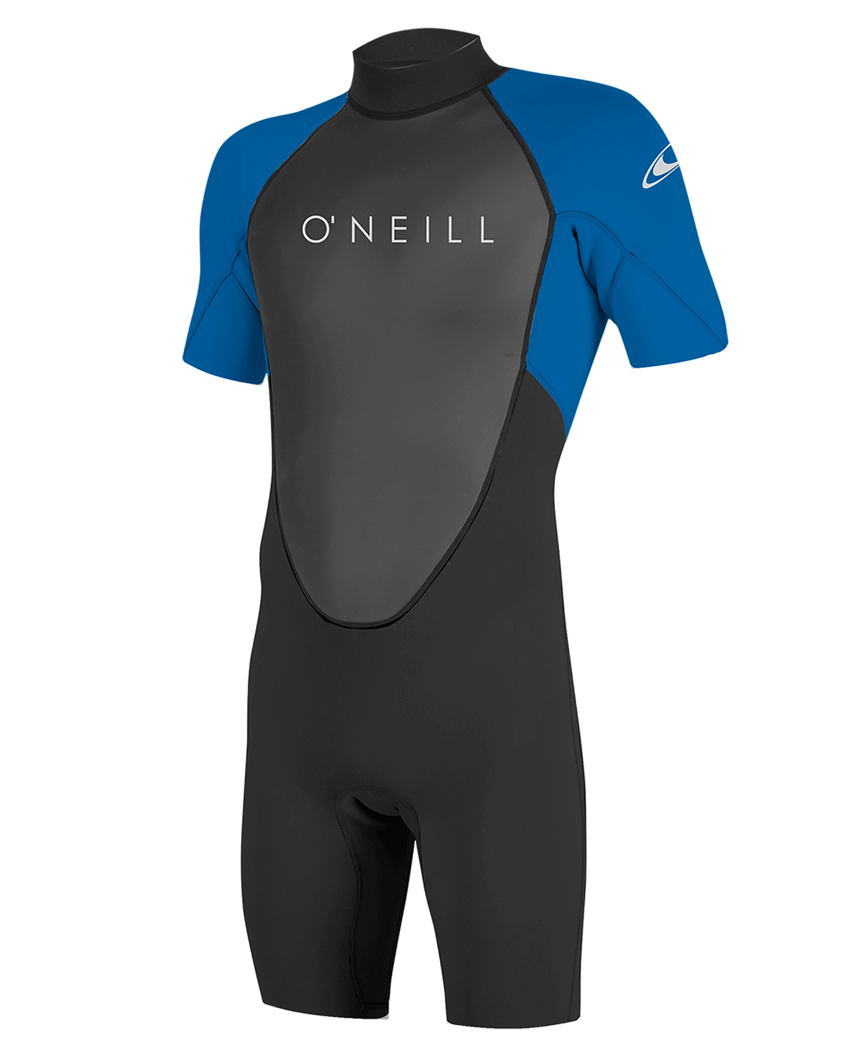 The O'Neill Mens Reactor-2 2mm Back Zip Shorty Wetsuit in Black & Ocean
