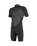 Reactor-2 2mm Back Zip Shorty Wetsuit in Black & Graphite