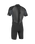 Reactor-2 2mm Back Zip Shorty Wetsuit in Black & Graphite