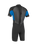 Reactor-2 2mm Back Zip Shorty Wetsuit in Black & Ocean