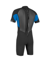 Reactor-2 2mm Back Zip Shorty Wetsuit in Black & Ocean