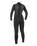 The O'Neill Womens Womens Reactor-2 3/2mm Back Zip Wetsuit in Black