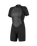 Reactor-2 2mm Back Zip Shorty Wetsuit in Black & Black