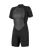 Reactor-2 2mm Back Zip Shorty Wetsuit in Black & Black
