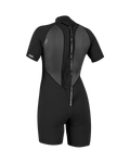 Reactor-2 2mm Back Zip Shorty Wetsuit in Black & Black