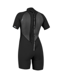Reactor-2 2mm Back Zip Shorty Wetsuit in Black & Black
