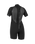 Reactor-2 2mm Back Zip Shorty Wetsuit in Black & Black