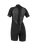 Reactor-2 2mm Back Zip Shorty Wetsuit in Black & Black