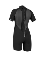 Reactor-2 2mm Back Zip Shorty Wetsuit in Black & Black