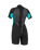 Reactor-2 2mm Back Zip Shorty Wetsuit in Black & Light Aqua