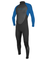 The O'Neill Boys Reactor-2 3/2mm Back Zip Wetsuit in Black & Ocean