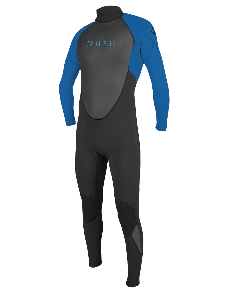 The O'Neill Boys Reactor-2 3/2mm Back Zip Wetsuit in Black & Ocean