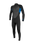 The O'Neill Boys Reactor-2 3/2mm Back Zip Wetsuit in Black & Ocean