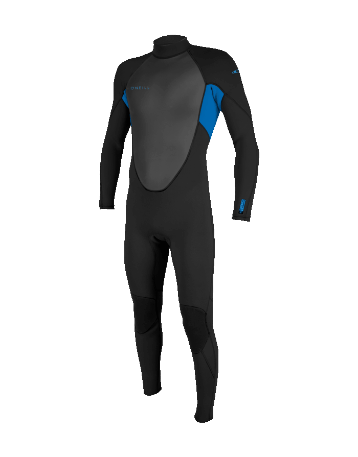 The O'Neill Boys Reactor-2 3/2mm Back Zip Wetsuit in Black & Ocean
