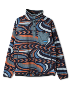 The Kavu Mens Teannaway Fleece in Riven Stitch