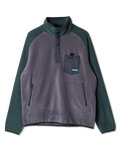 The Kavu Mens Teannaway Fleece in Black Hills Spruce