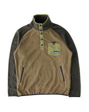The Kavu Mens Teannaway Fleece Jacket in Evergreen