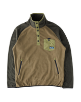 The Kavu Mens Teannaway Fleece Jacket in Evergreen