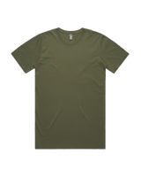 The AS Colour Mens Faded T-Shirt in Faded Army